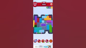 Color Block Jam Level 801 Solution