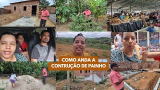 The construction is like this 😱🏠 Dad explained some things + shopping on sale in Ipiaú, lots of n...