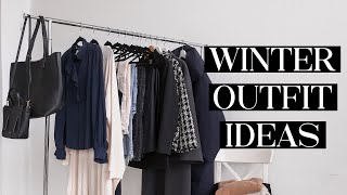 25+ WINTER OUTFIT IDEAS: Minimalist Style Capsule Wardrobe