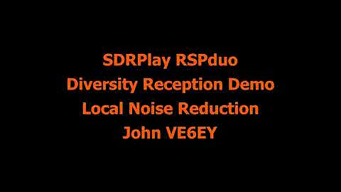 RSPduo Diversity Reception Demo 1