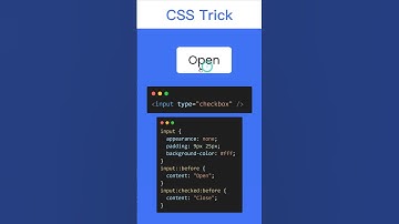 how to make an Open or close button animation effect using html and CSS with javascript #ytshorts
