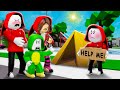 ROBLOX Brookhaven 🏡RP - FUNNY MOMENTS: HOMELESS JJ (Maizen Sad Story)