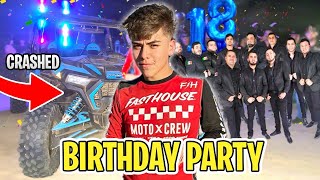 I THREW AN EVENT FOR MY 18TH B-DAY…(IT GOT WIlD!?!)