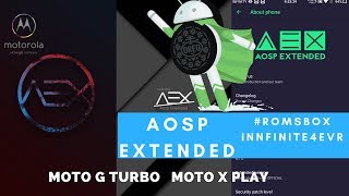 Aosp Extended v5.5 [VoLTE] Rom for Moto G Turbo/merlin | Moto X Play/lux | Oreo 8.1.0 screenshot 4