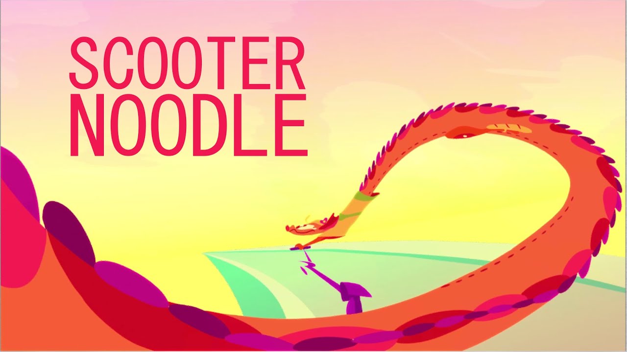 Scooter Noodle Animation Process YouTube