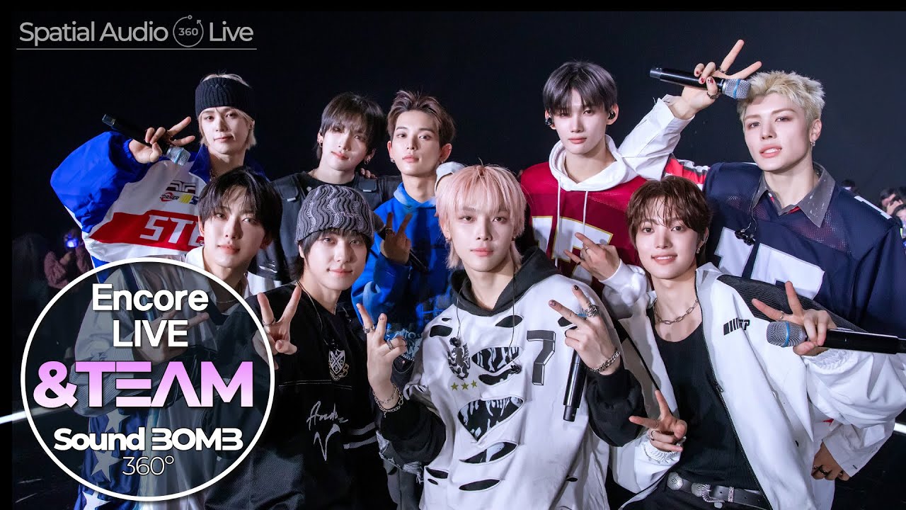 루네와 함께 만드는 하울링 가득 앵콜 무대↗ 공간음향🎧앵콜라이브 '앤팀'｜🎵Lunatic｜Encore LIVE '&TEAM'｜SoundBOMB360˚ [SUB]