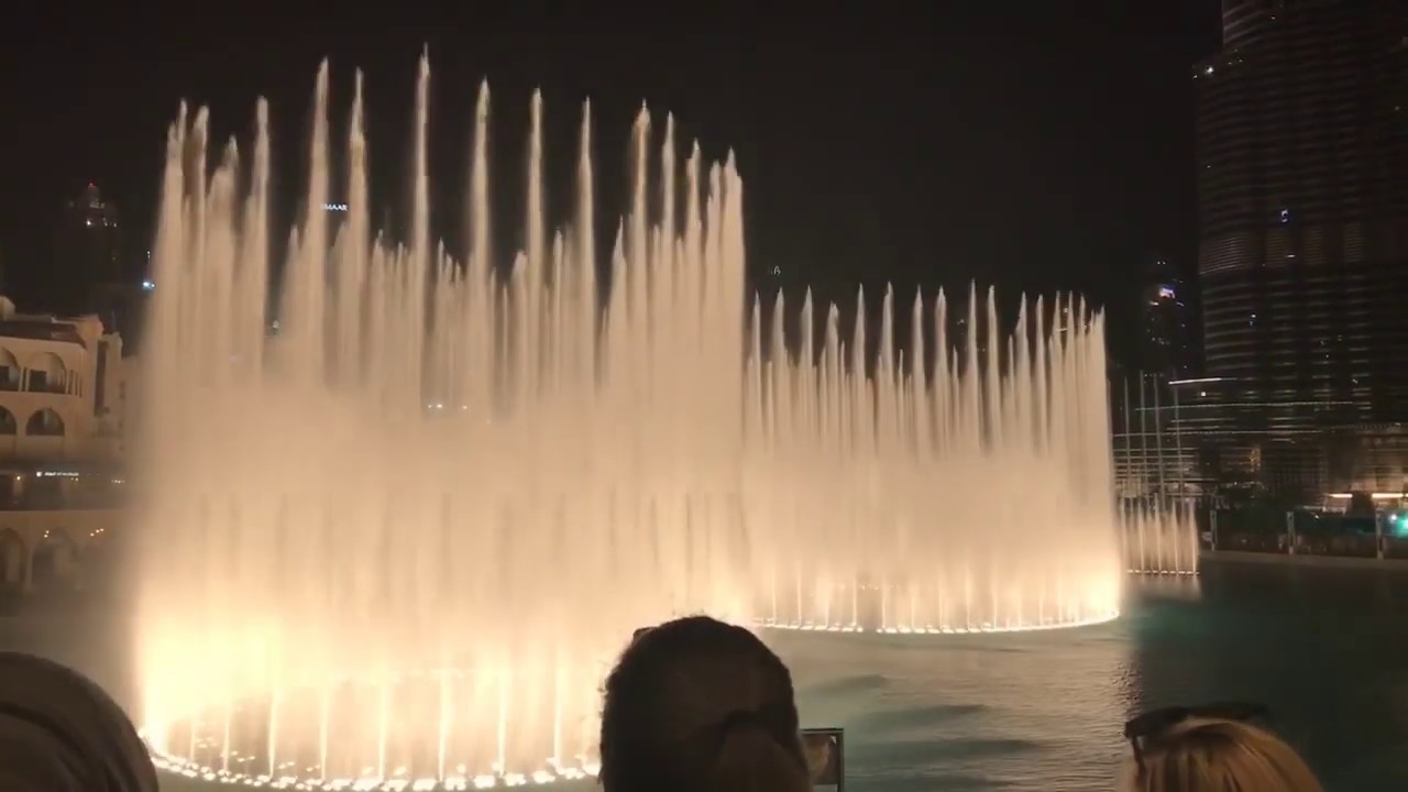 Things to do in Dubai Water Fountain Show YouTube