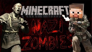 COD 5 Custom zombies SOLO MINECRAFT MAP PART #1