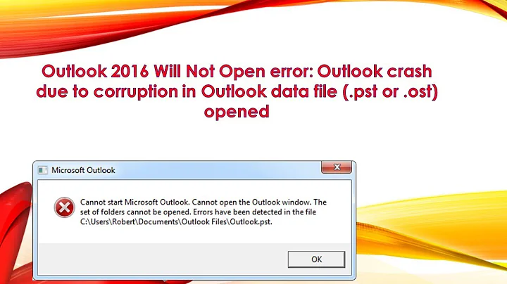 Repair Outlook Data Files (.pst and .ost) - Outlook