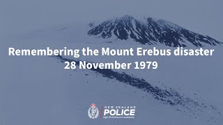 Remembering the Mount Erebus disaster - 28 November 1979