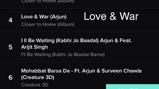 Love & War Full Song(Audio)ARJUN