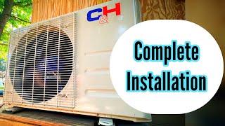 How to Install a Mini Split Air Conditioner Start to Finish