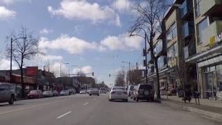 The Streets Of Vancouver Bc Canada - Main Street - Mount Pleasant Area - Driving In April 2017