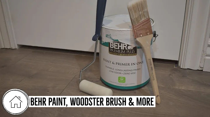 Review of Behr Premium Semi Gloss, Wooster Paint Brush, Foam Roller