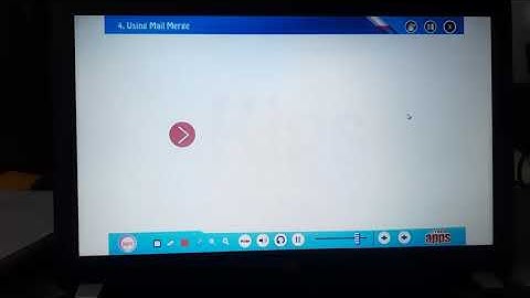 class 6 lesson 4 using mail merge