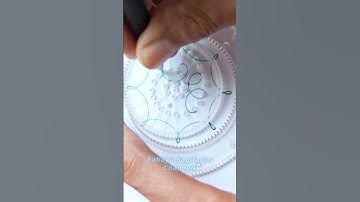 spirograph drawing tutorial part 4 #diy #calligraphy #art #shortsfeed