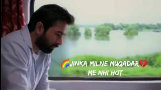 ||Jinka Milna Muqadaar me Nhi Hota Jalebi || Best Dialogue Whatsapp Status || Pain 💔 ||