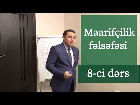 Video: Maarifçilik və inqilab eynidirmi?