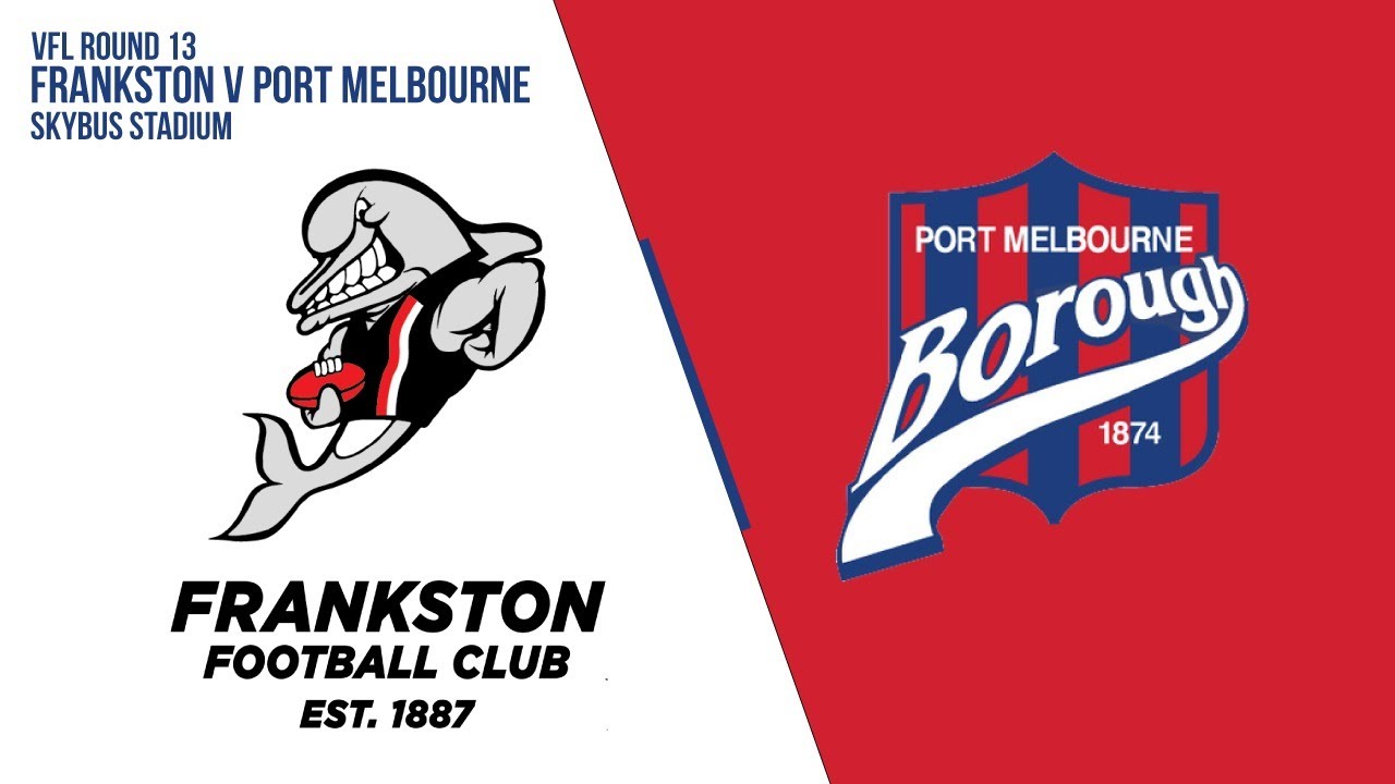 VFL Round 13, 2021: Frankston vs. Port Melbourne
