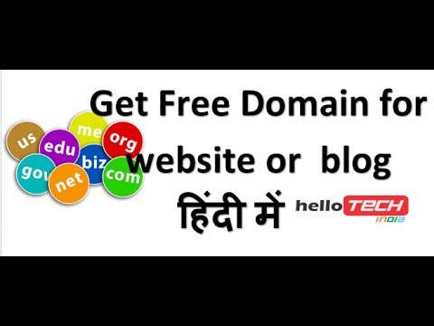 Get Free Domain for blog and Website