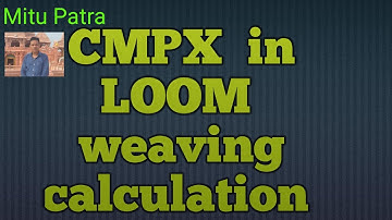 Cmpx stop rate, weaving calculation