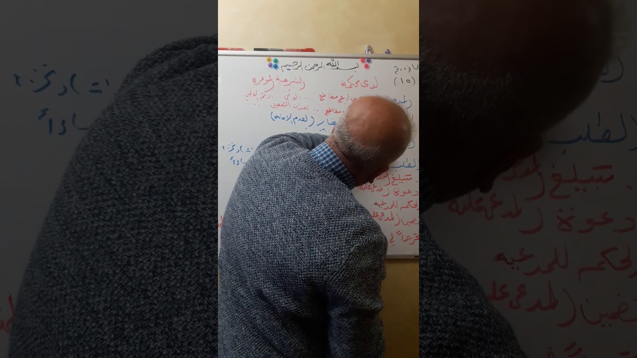 المحاضرة(15) لائحة دعوى ضم صغار ..(عدم امانه المدعى عليها لحضانة صغارها) ).والاختصاص المكاني .الرسوم