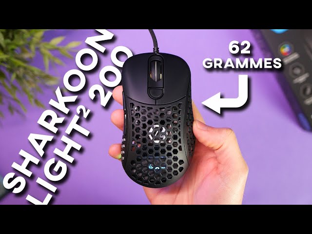 Une première souris ultra légère pour gamer chez Sharkoon