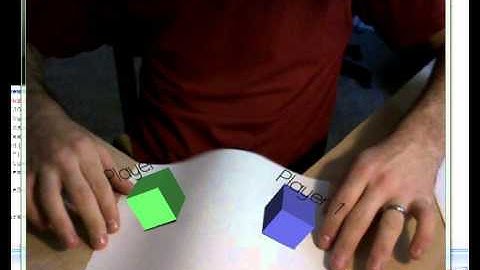 osgART Multi-marker Tracking Test