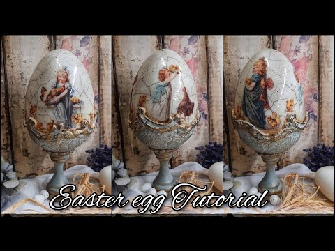 Video: How To Decoupage Eggs