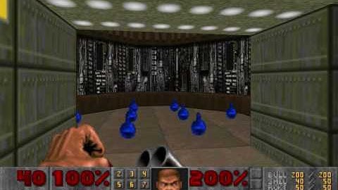 doom 2 map 1 SPEEDRUN