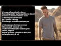 M.Pokora - Danse Sur Ma Musique /\ Lyrics On A Screen