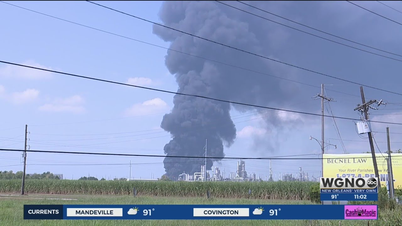 Chemical leak, fire at Garyville's Marathon Petroleum prompts shelter