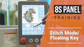 8S Panel training series: Part 14 - Stitch Mode and Floating Key