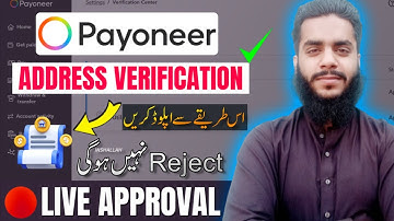 🔴 Live Approval: How To Approve Payoneer Address Verification in 2024 || Complete A to Z Guide 💯