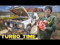 We TURBOCHARGED his TD42 Patrol for UNDER $1000 | NA Diesel 4x4 Turbo Install Guide!