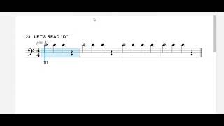 23. Let's Read D - Bass