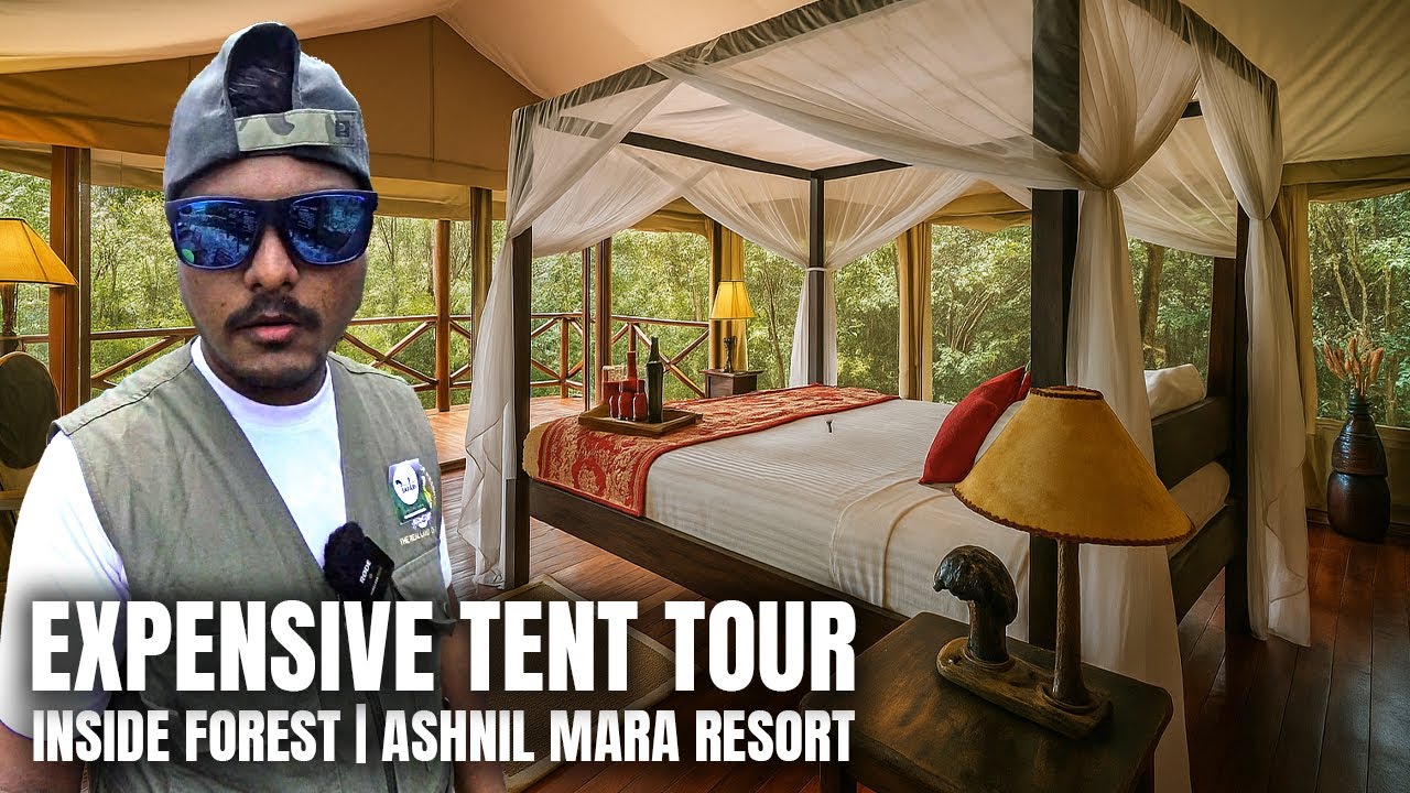 What’s It Like to Sleep & Eat at Ashnil Mara? 🍽️🛏️ Full Tent & Food Tour in Ashnil Mara Maasai Mara!