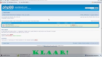 📔 Guide How to install phpBB and MySQL on your LOCALHOST 🌟 [Flemish] 📔