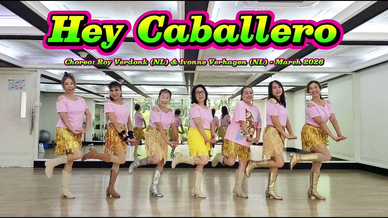 Hey Caballero - Line Dance ( Demo by Indah LD Mansion) 