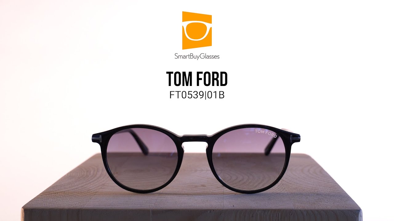 Tom Ford FT0539 01B Sunglasses Review - YouTube