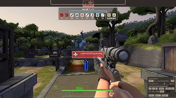 Clueless cheater randomly joins MvM test server, gets owned by bots, ragequits.