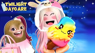 MOMON BAYI UNYU YANG MERESAHKAN.. feat @BANGJBLOX | TWILLIGH DAYCARE ROBLOX