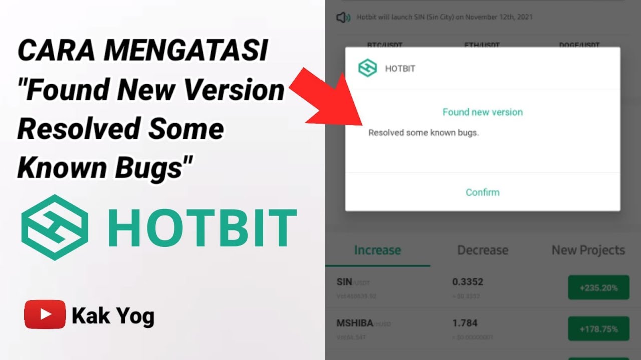 CARA MENGATASI HOTBIT ERROR | FIX RESOLVED SOME KNOWN BUGS !