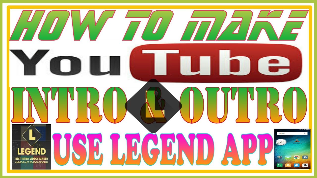 How To Make An Intro For Your YouTube Video for FREE! (2016/2017) https://techhindi.wordpress.com