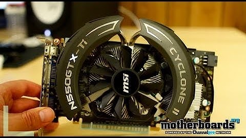 MSi N550GTX-Ti Cyclone II 1GD5 Video Card Full Review & Benchmarks (Official)