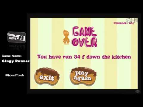 Gingy Runner iPhone Gameplay