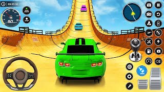 High Ramp Car Stunt Race V4 2023 - Play GT Car Stunt Racing Game - Android GamePlay screenshot 2