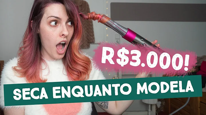 SECADOR DE R$3.000 QUE SECA, ESCOVA, CANTA, LAVA E...