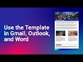 How to Use an HTML Email Template in Gmail, Outlook, and Word