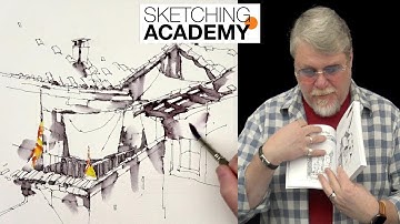 Course on Sketching Academy: Catalonia - Focal Points